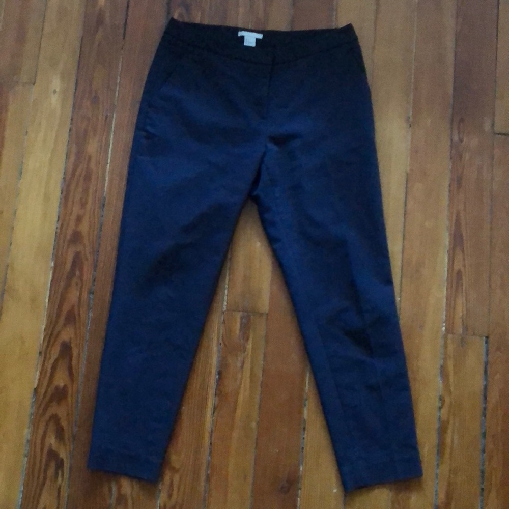 Navy Chino Trousers